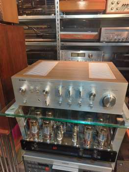 Preview: YAMAHA CA-800 MK II  Verstärker Bolide Japan 1976 woodcase Class A+B